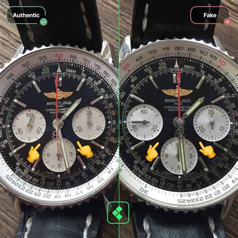 breitling navitimer real vs fake|breitling watches men copy.